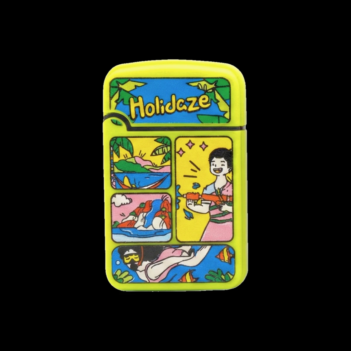 Holidaze × Zengaz Windproof Jet Lighter — Koh Samui Edition — product photo 1