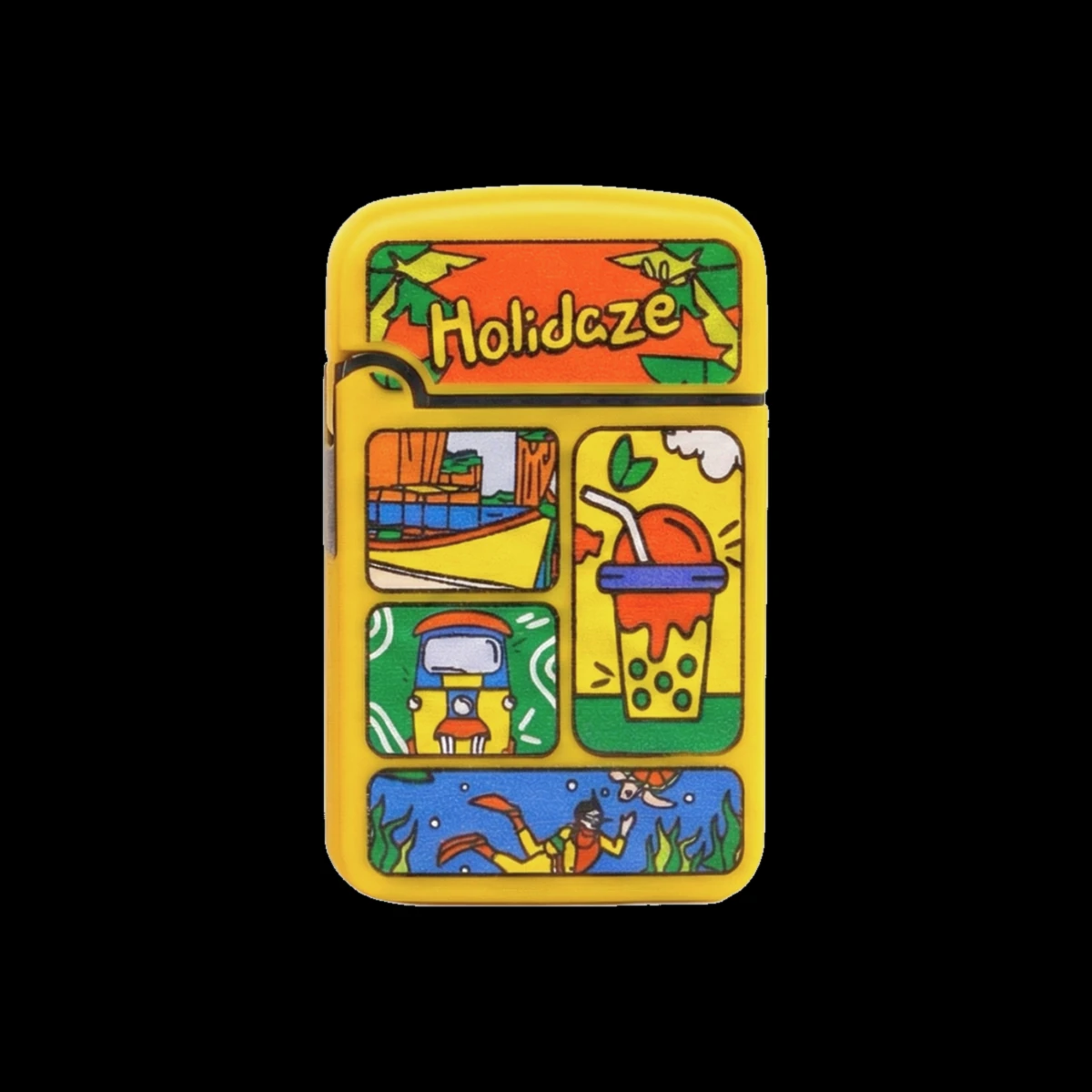 Holidaze × Zengaz Windproof Jet Lighter — Phuket Edition