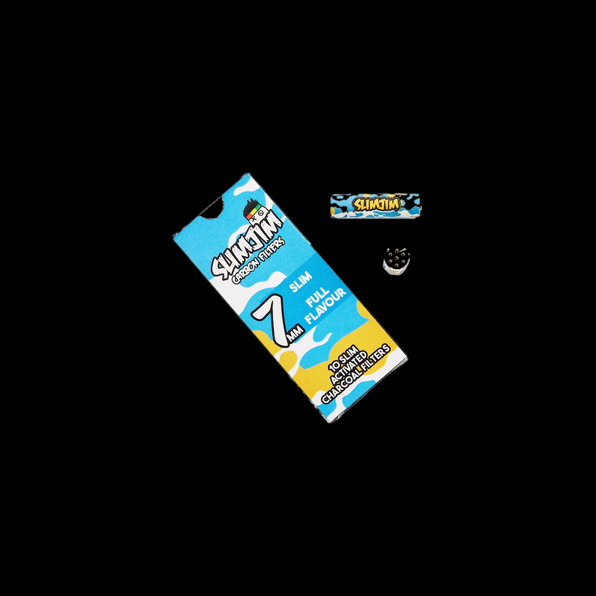 Slimjim Splash Carbon Filters — 7 mm