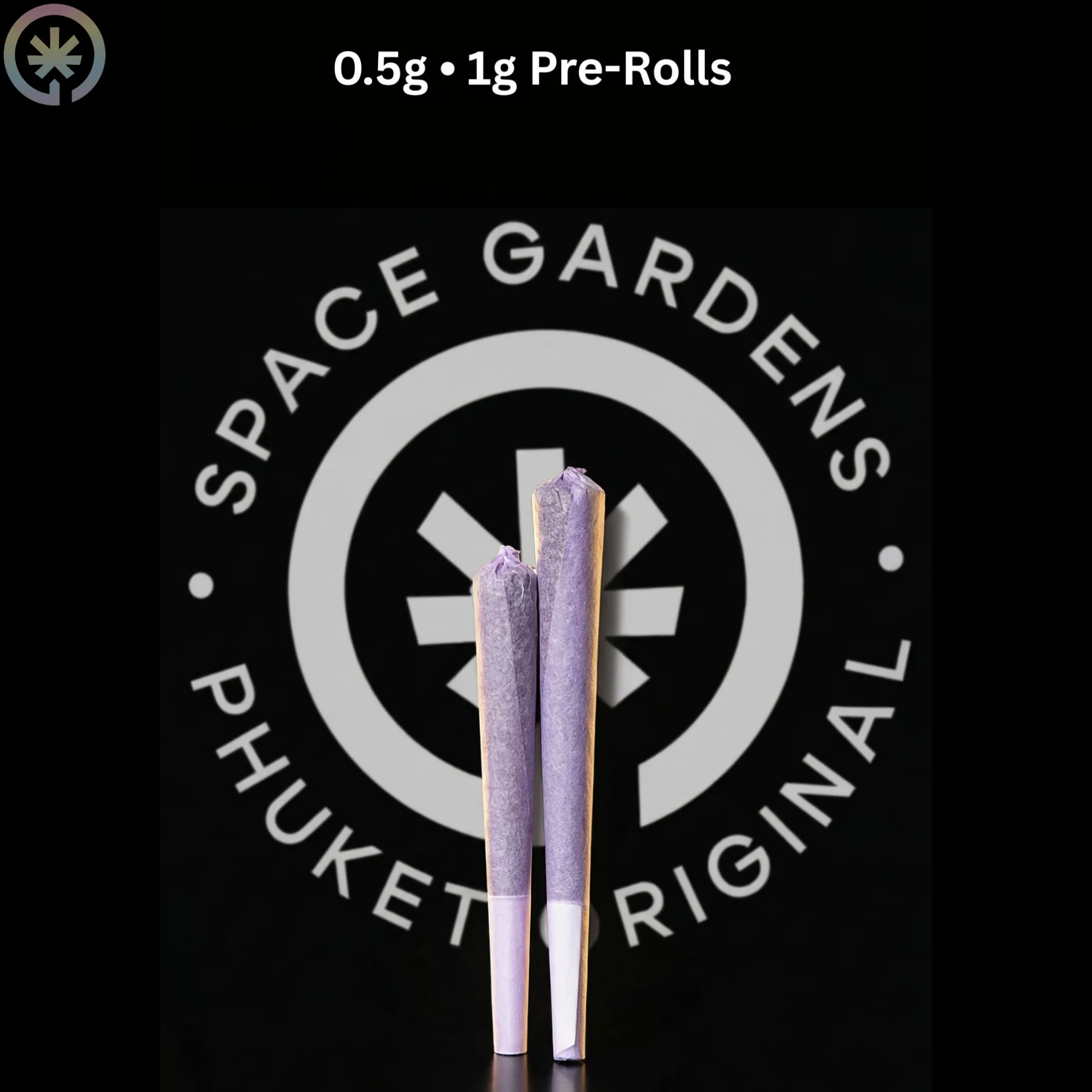 Прероллы Space Gardens размером 0,5 г и 1 г