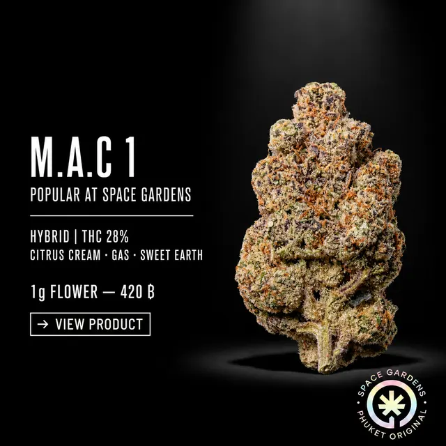 M.A.C 1 Flower popular product from Space Gardens Phuket